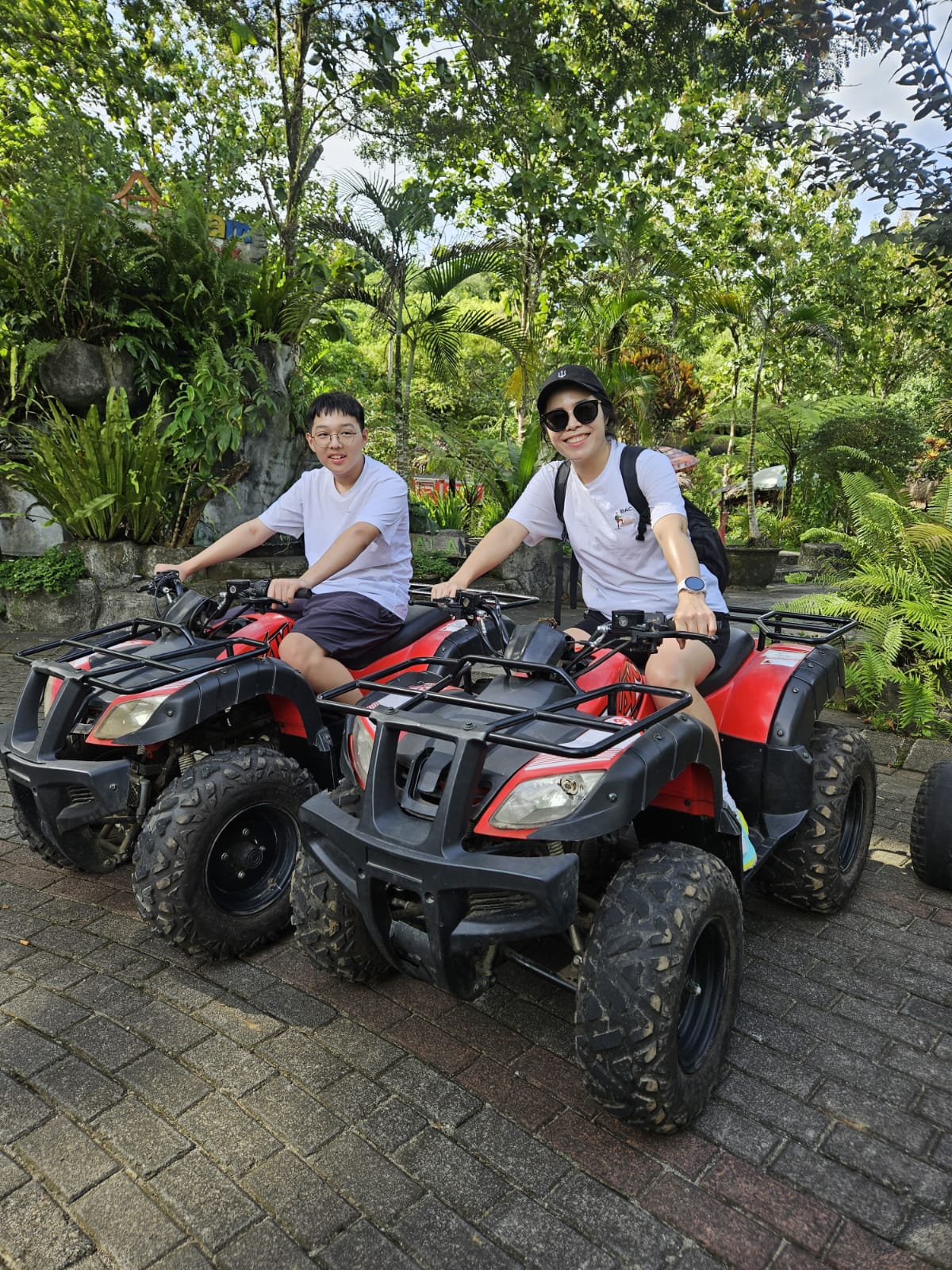 ATV riding adventure on an outdoor trail