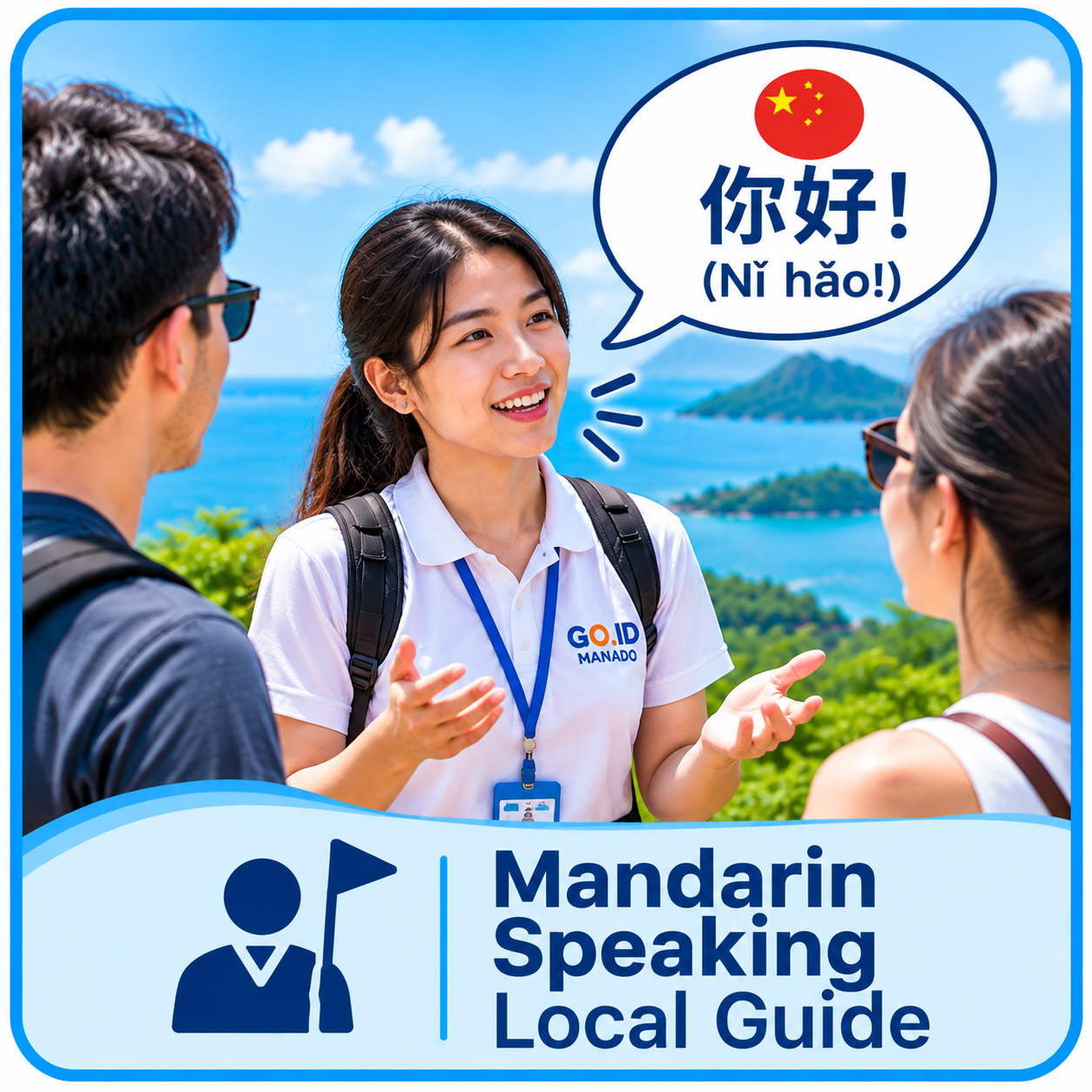 Chinese-speaking local tour guide